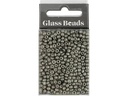 Creativ Company Rocailles-Perlen Glasperlen Grau
