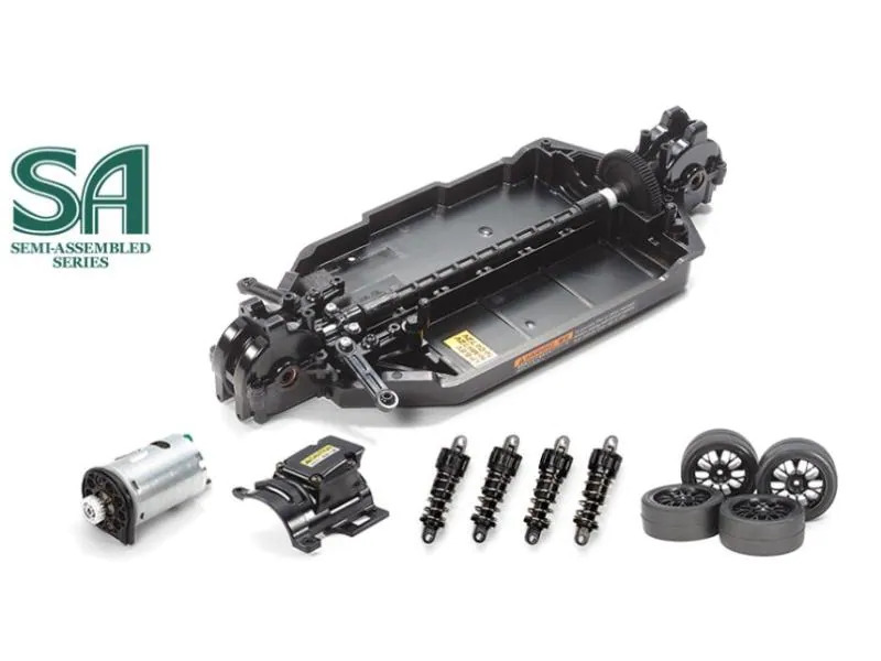 Tamiya Chassis Kit TT-02 SA, 4WD, 1:10, Bausatz