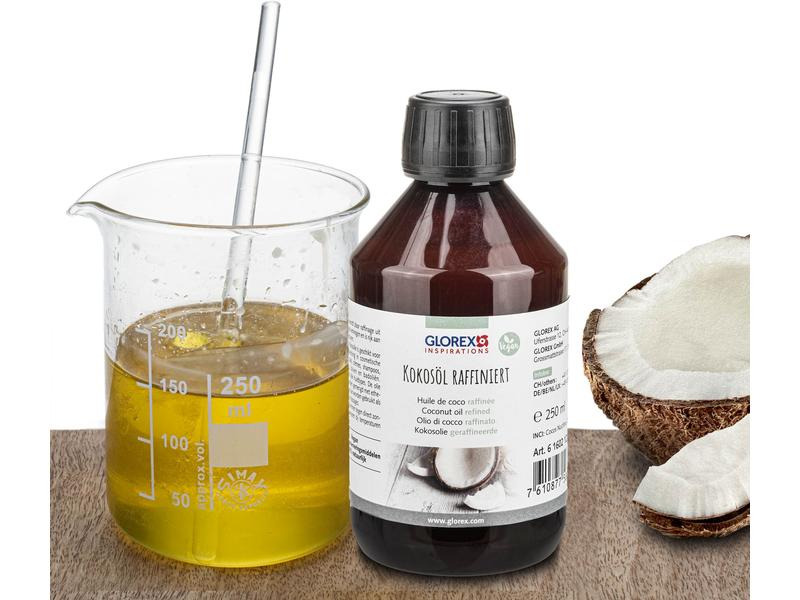 Glorex Kosmetik Öl Kokos raffiniert 250 ml