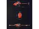 OMPHobby Helikopter M1 EVO Flybarless, 3D, Gelb BNF