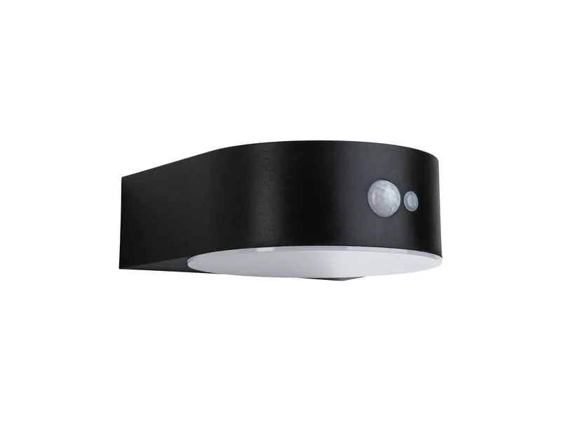 Paulmann Wandleuchte Solar Eileen, 2200K, Schwarz