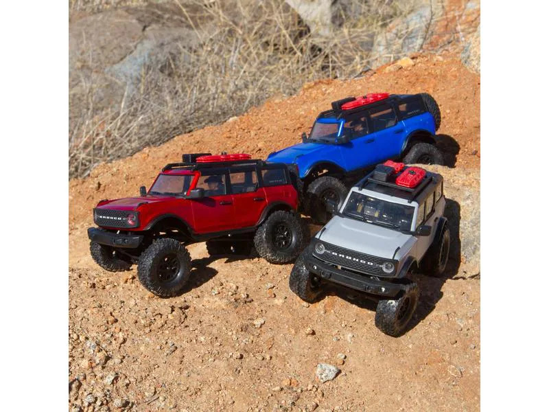 Axial Scale Crawler SCX24 Ford Bronco 21, Grau 1:24, RTR