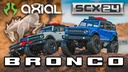 Axial Scale Crawler SCX24 Ford Bronco 21, Grau 1:24, RTR