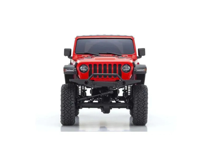 Kyosho Scale Crawler Mini-Z Jeep Wrangler Rubicon, Rot 1:24, ARTR