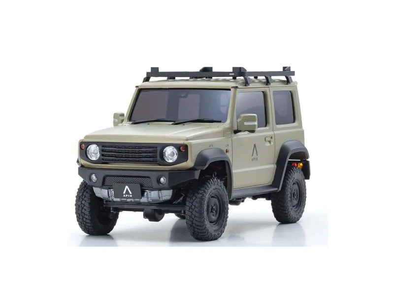 Kyosho Scale Crawler Mini-Z Suzuki Jimny Apio TS4, Khaki 1:18, ARTR