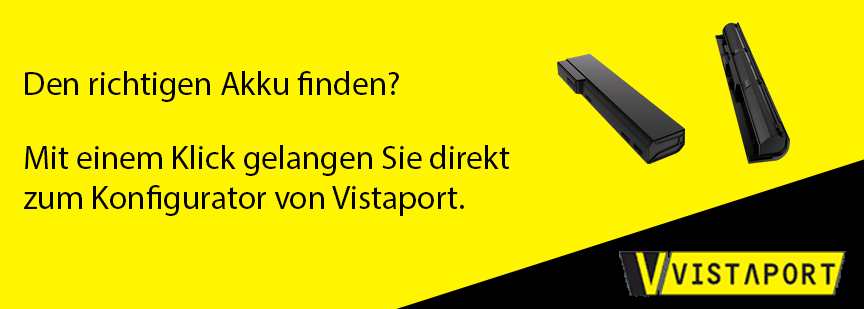Vistaport Akku für Apple MacBook Pro 13 A1278