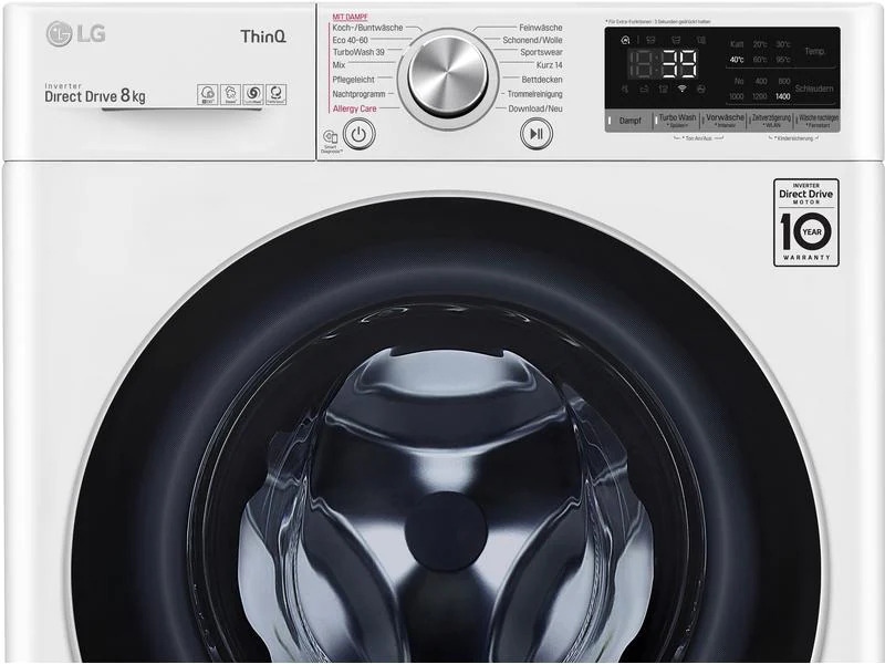 LG Waschmaschine F4WV708P1E, Links
