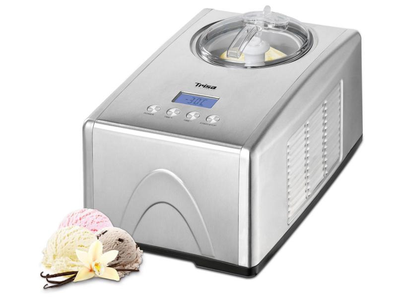 Trisa Glacemaschine La Crèmeria 1.5 l, Silber