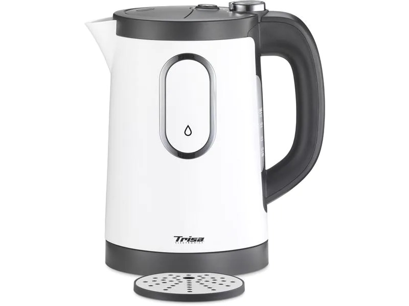 Trisa Wasserkocher 2-in-1 Perfect Cup, 1.5 l, Weiss