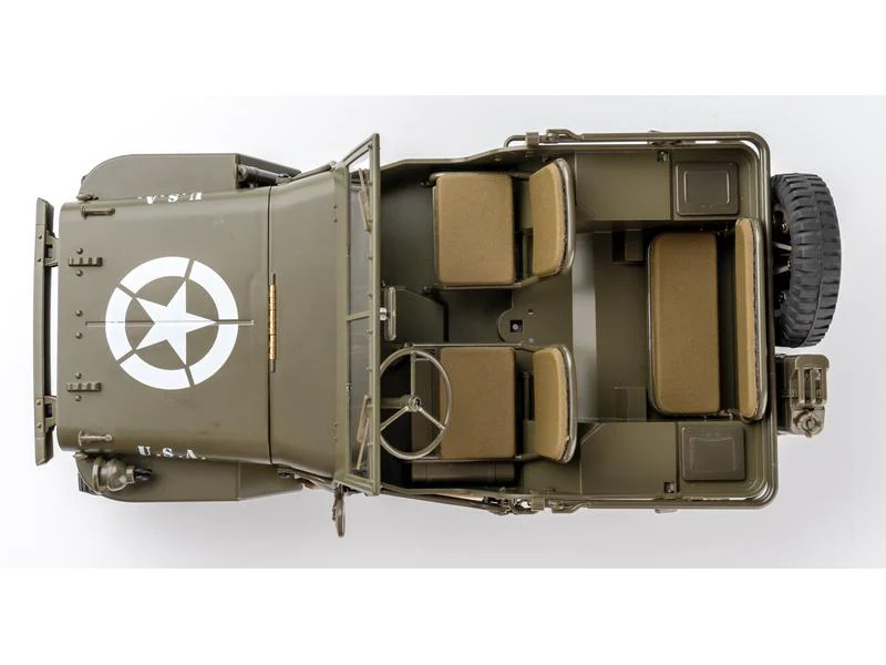 RocHobby Scale Crawler 1941 MB Willys Jeep, 4x4 RTR, 1:12