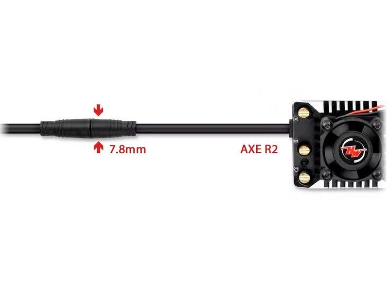 Hobbywing Brushless Regler Xerun AXE R2, Crawler, 80A, 2-3S