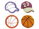 Decora Guetzli-Ausstecher-Set 2 Stück, Basketball