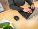 Trust Ergonomische Maus Fyda Rechargeable Schwarz