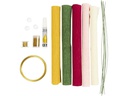 Creativ Company Bastelset Krepppapier-Set Strohkranz