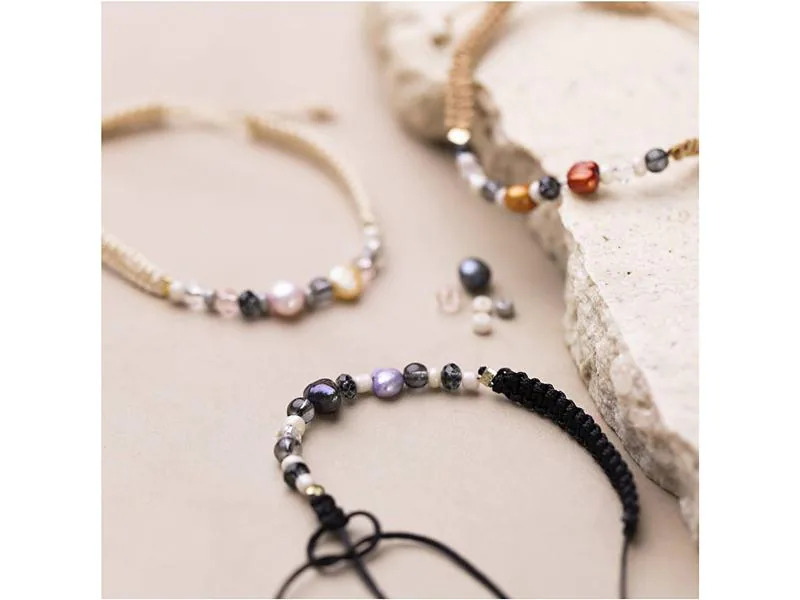 Creativ Company Schmuck Bastelset Armband mit Verschluss