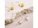 Creativ Company Schmuck Bastelset Creolen mit Perlen