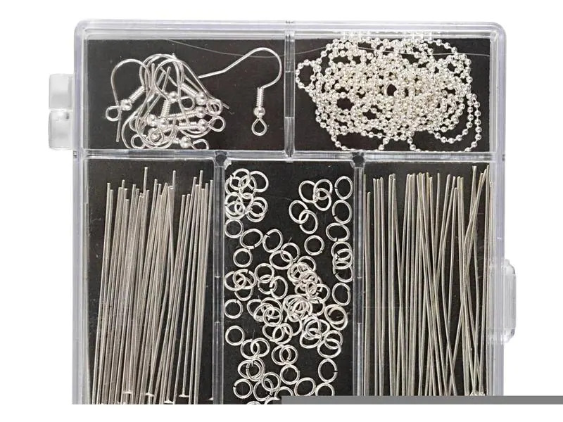 Creativ Company Schmuck Bastelset Silber