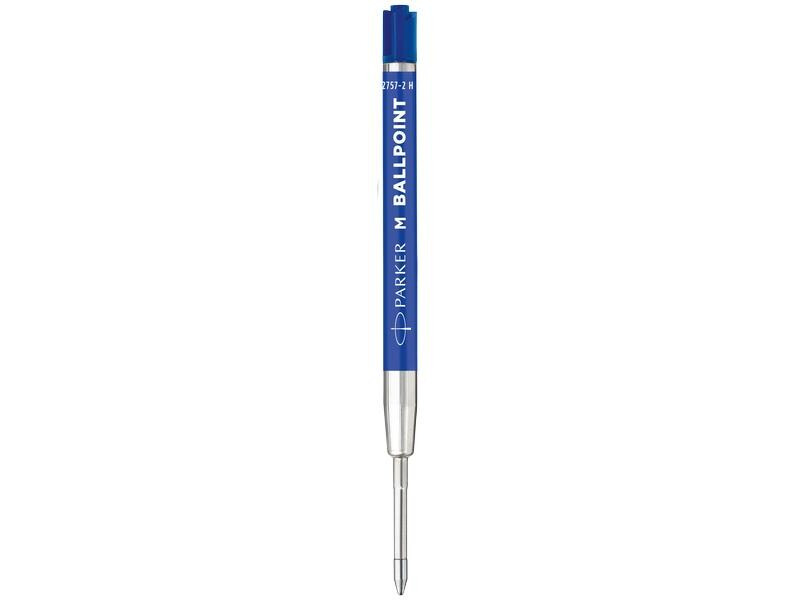 Parker Schreibmine Quinkflow Medium (M), Blau, 2 Stück