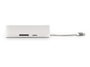 LMP Dockingstation USB-C Travel Dock Silber