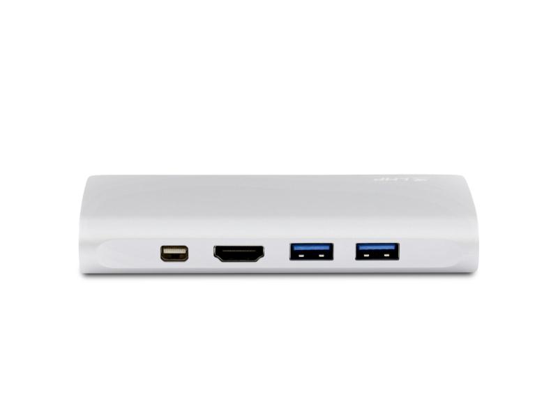 LMP Dockingstation USB-C Travel Dock Silber