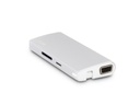 LMP Dockingstation USB-C Travel Dock Silber