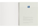 Oxford Notizbuch A4+, kariert, Schwarz