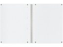 Oxford Notizbuch A4+, kariert, Beige