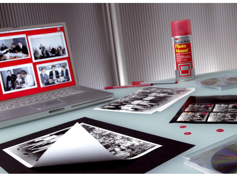 3M Sprühkleber Photo Mount 1 Stück, Transparent