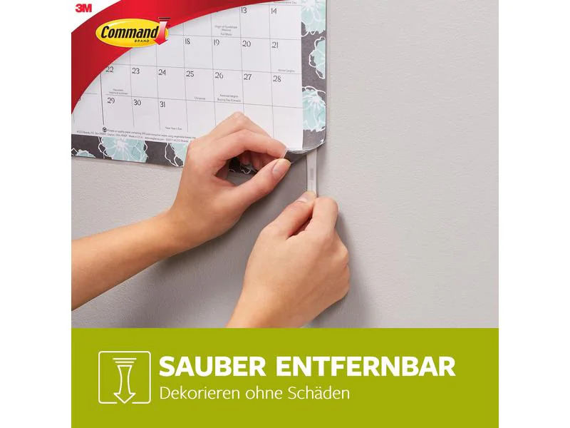 Command Klebepad Command Poster 15 mm x 0.05 m, Weiss