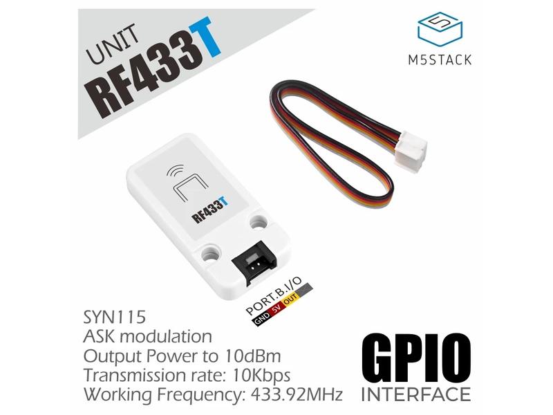 M5Stack Sender RF Unit 433 MHz SYN115