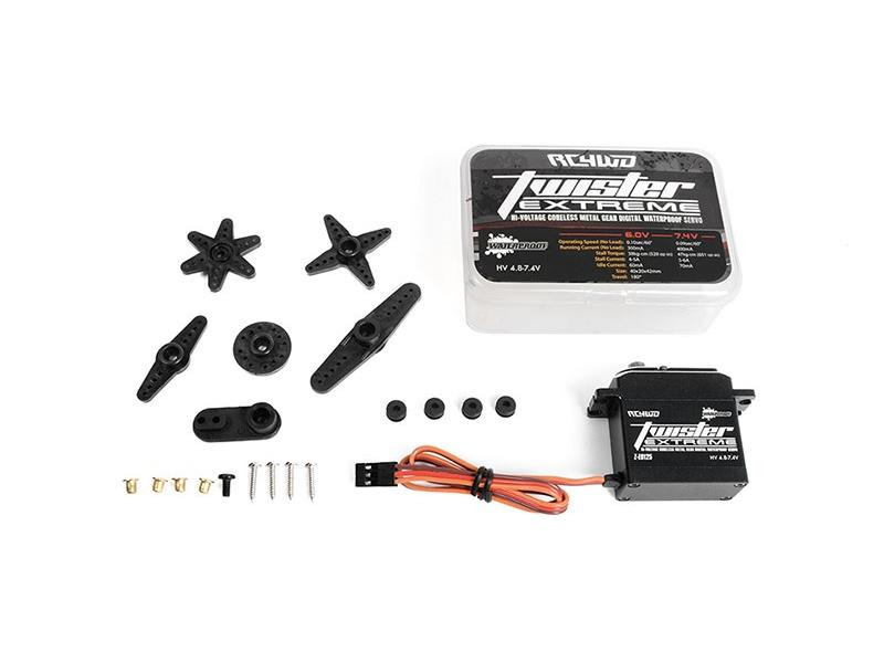 RC4WD Servo Twister Extreme Coreless Digital-HV Metallgetriebe