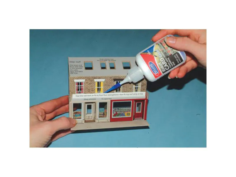 Deluxe Materials Modellbauklebstoff Roket Card Glue 50 ml, Transparent
