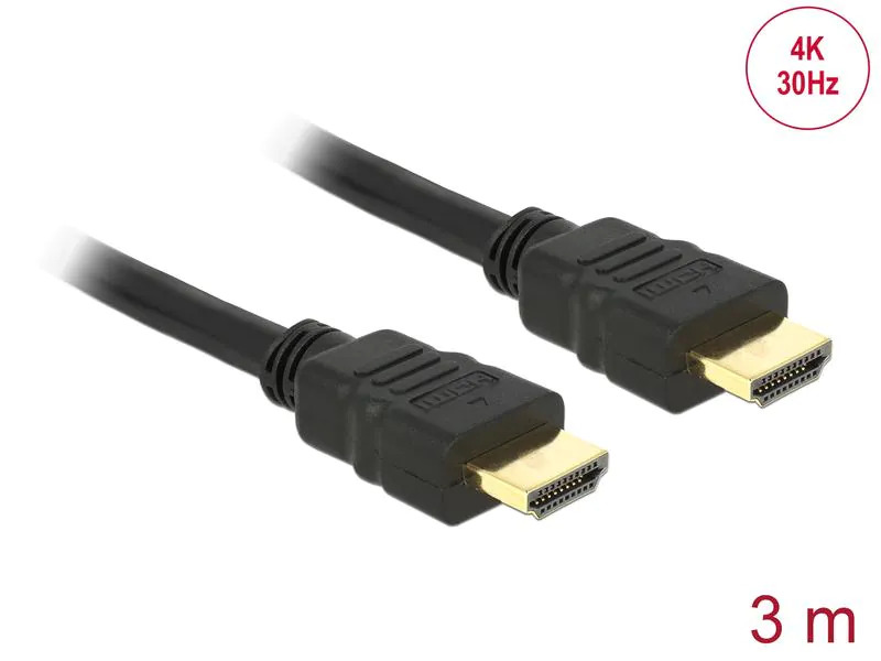 Delock Kabel 4K 30Hz HDMI - HDMI, 3 m