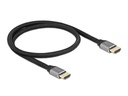Delock Kabel 8K 60Hz HDMI - HDMI, 0.5 m, Grau