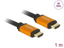 Delock Kabel 8K 60Hz HDMI - HDMI, 1 m