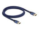 Delock Kabel 8K 60Hz HDMI - HDMI, 1 m, Blau