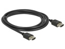 Delock Kabel 8K 60Hz HDMI - HDMI, 2 m, Schwarz