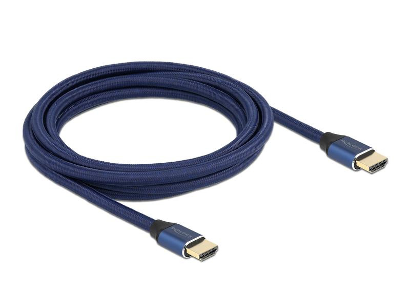 Delock Kabel 8K 60Hz HDMI - HDMI, 3 m, Blau