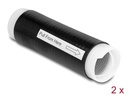 Delock Kaltschrumpfschlauch 0.13 m x 35 mm Schwarz, 2 Stück