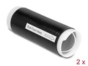 Delock Kaltschrumpfschlauch 0.13 m x 45 mm Schwarz, 2 Stück