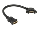 Delock Verlängerungskabel zum Einbau HDMI - HDMI, 0.25 m