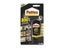 Pattex Alleskleber 100% Multi Power Kleber 50 g, Transparent