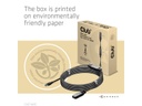 Club 3D USB 3.2 Gen.1-Verlängerungskabel USB-A – USB-A 10 m Schwarz