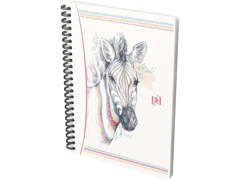 Oxford Schulheft A5, liniert, Boho Spirit assortiert