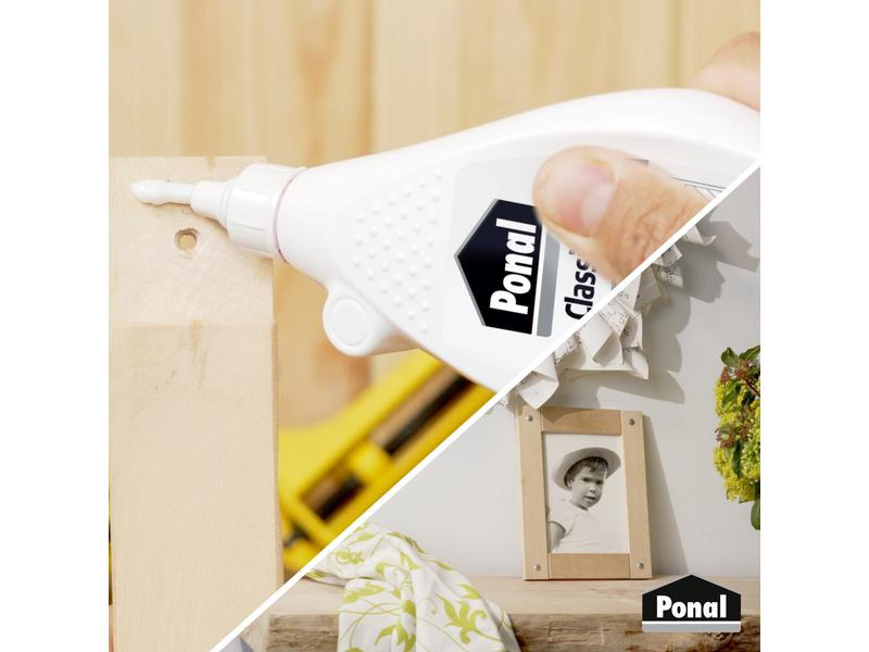 Ponal Holzleim Classic 120 g, Weiss