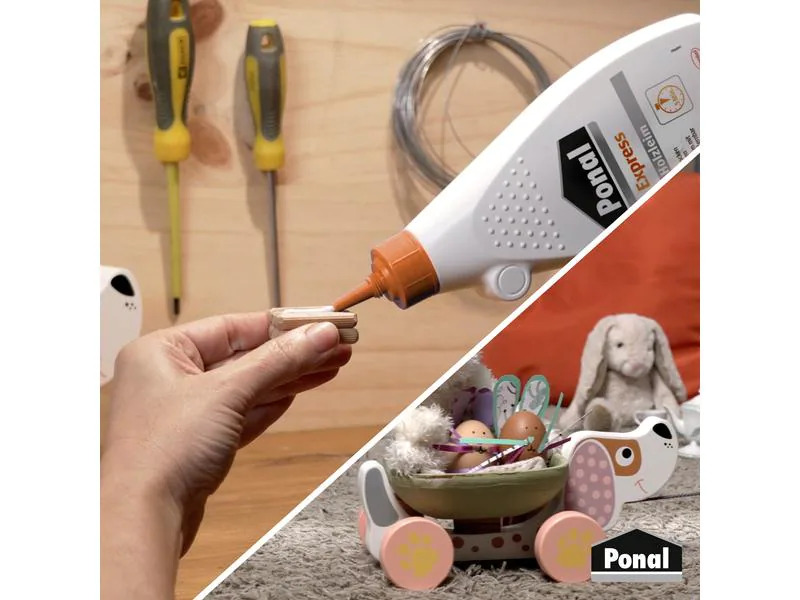 Ponal Holzleim Express 120 g, Weiss