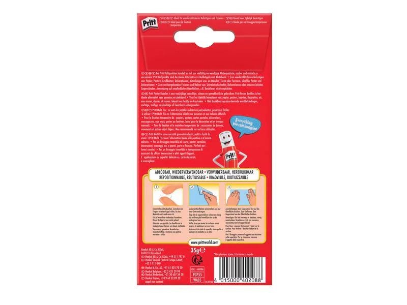 Pritt Klebepad Poster Buddies Multifix 65 Stück