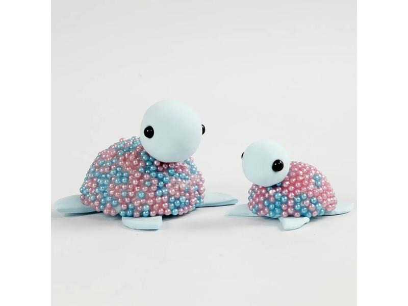 Creativ Company Modelliermasse Pearl Clay Pink, Lila, Weiss