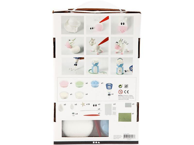 Creativ Company Modelliermasse Set Einhorn-Traumwelt