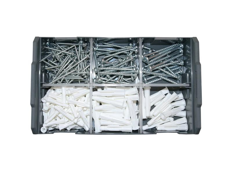 Tox-Dübel Dübel Sortiment L-Boxx Mini Electro Trika+S, 232 Stück